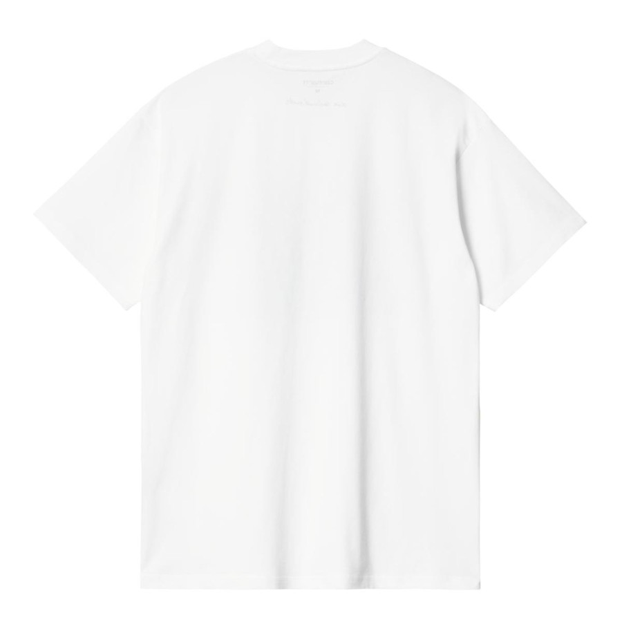 Herre Carhartt WIP | S/S Ollie Mac Icy Lake T-S