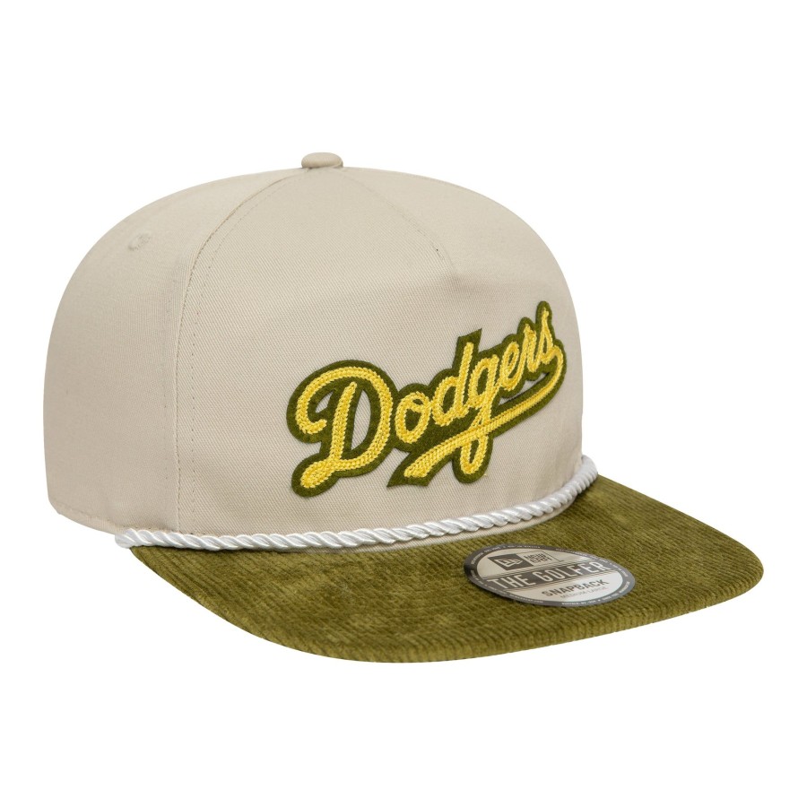 Accessories New Era | La Dodgers Mlb Cord Visor Stone Golfer Adjustable Cap