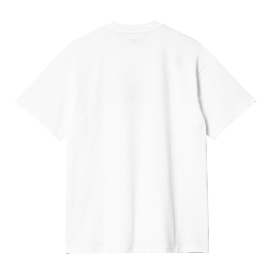 Herre Carhartt WIP | S/S Spin Script T-Shirt