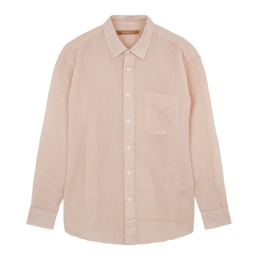 Herre Frizmworks | Og Stripe Seersucker Shirt