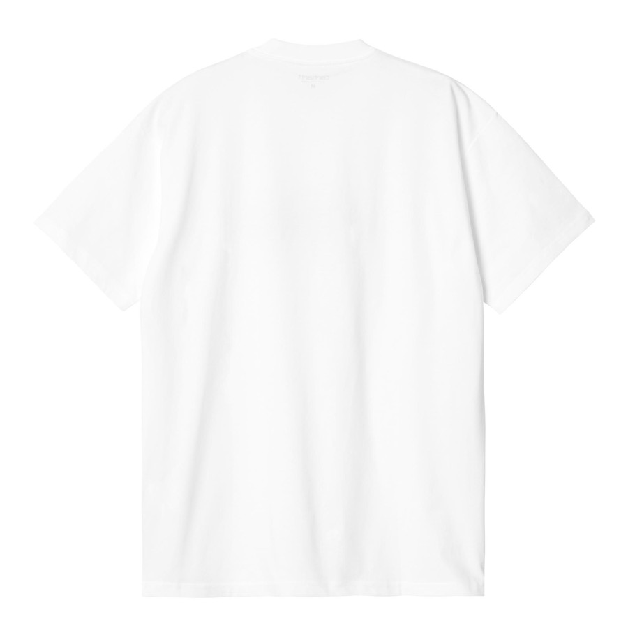 Herre Carhartt WIP | S/S Cat Sticker T-Shirt